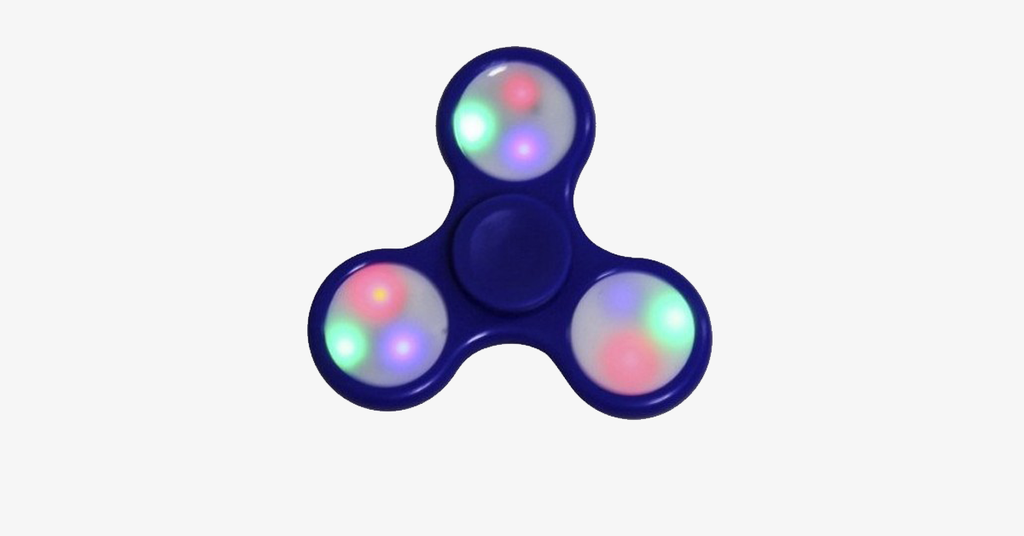 LED Fidget Spinner – Stress Relief Toy with Light-Up Effect