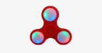 LED Fidget Spinner – Stress Relief Toy with Light-Up Effect