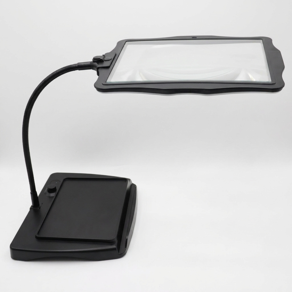 LED Magnifying Desk Lamp for Fine Detail Work