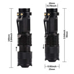 LED UV Torch with Zoom Function – Ultraviolet Black Light for Pet Urine Detection and Scorpion Hunting