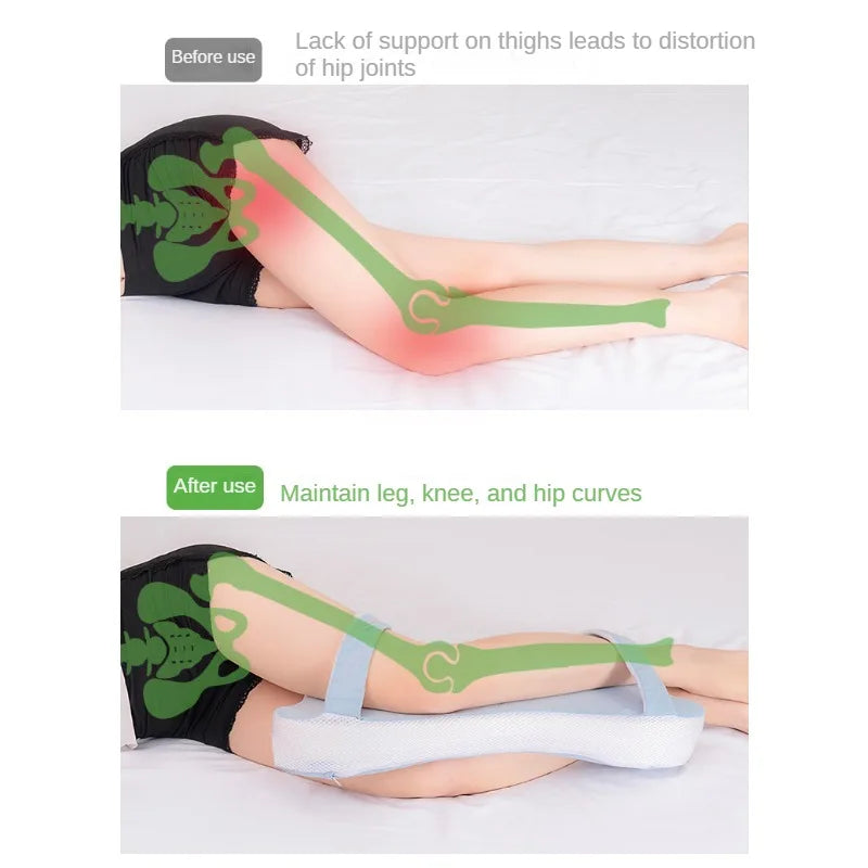 Leg Memory Foam Pillow – Multi-Position Comfort for Sleep, Support & Relief