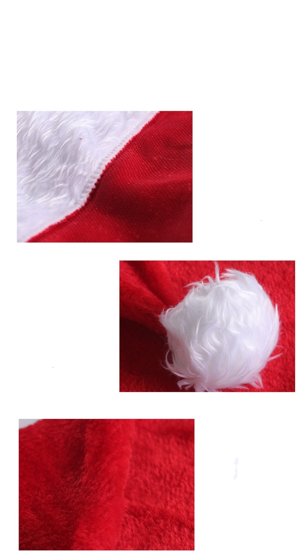 Light-Up Christmas Hat with LED Lights – Soft Plush Santa Hat