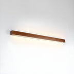 Linear Wood Wall Sconce with Slim Light