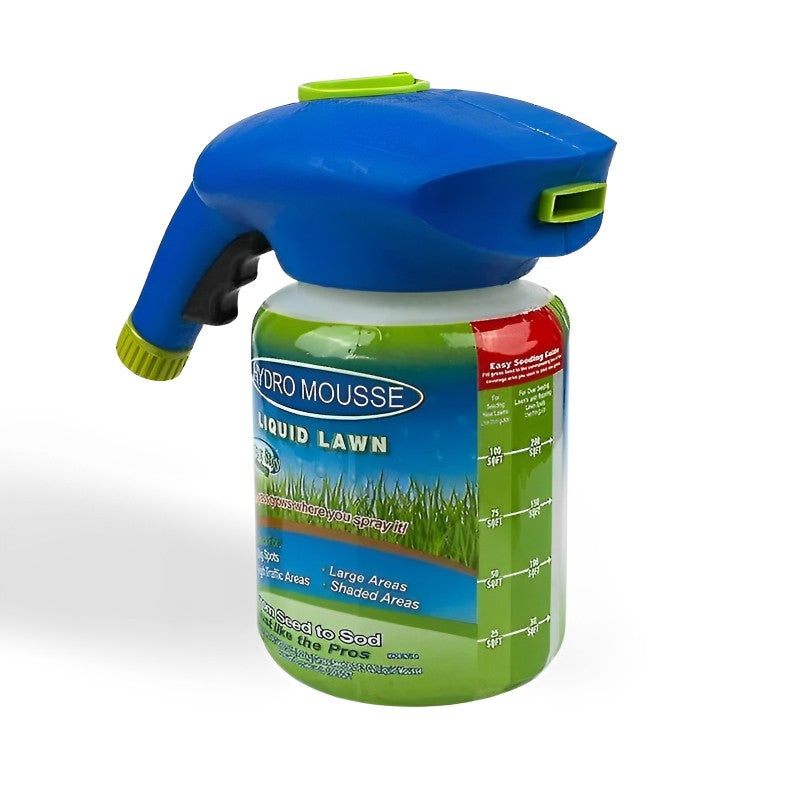Boneroshop | Liquid Lawn Hydro Mousse Spray On Grass Seed | Easy Application for Patchy Lawns & High-Traffic Areas