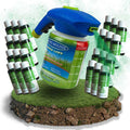 Boneroshop | Liquid Lawn Hydro Mousse Spray On Grass Seed | Easy Application for Patchy Lawns & High-Traffic Areas