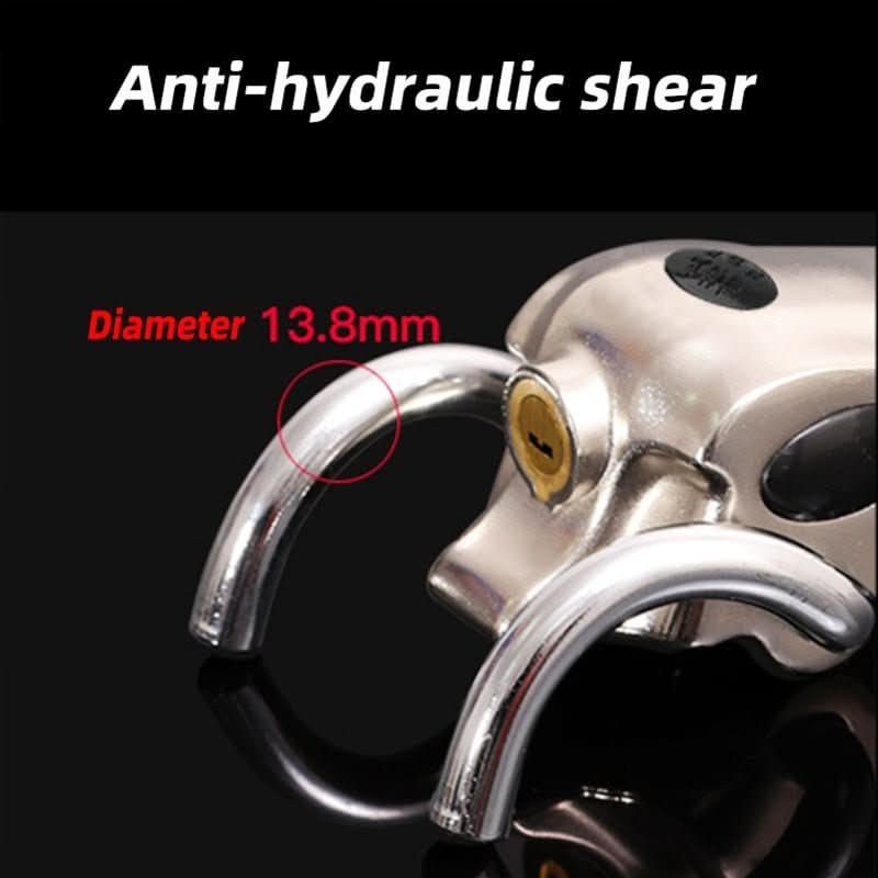 LockShield Premium Steering Wheel Lock with Triple Locking & Alarm