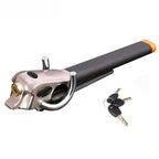 LockShield Premium Steering Wheel Lock with Triple Locking & Alarm