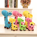 Lollipop giraffe family plush toy