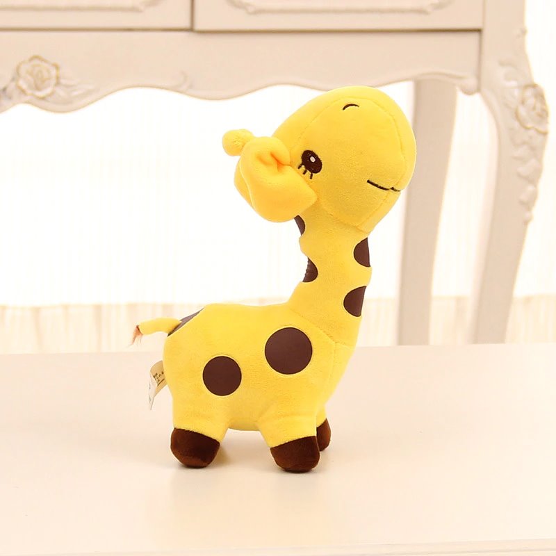 Lollipop giraffe family plush toy