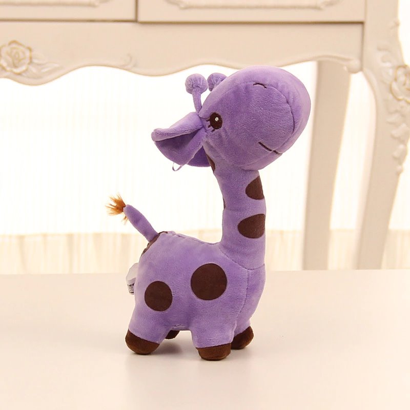 Lollipop giraffe family plush toy