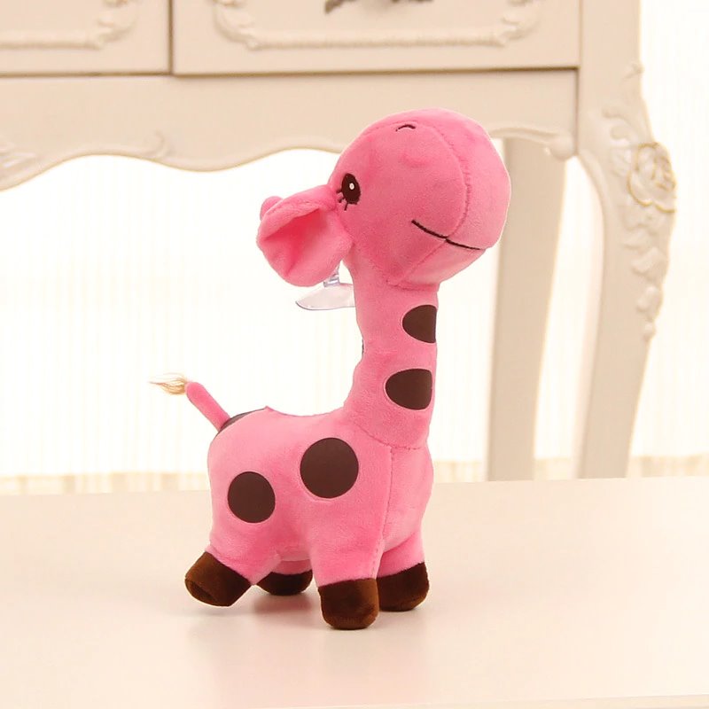 Lollipop giraffe family plush toy