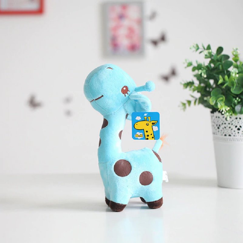 Lollipop giraffe family plush toy