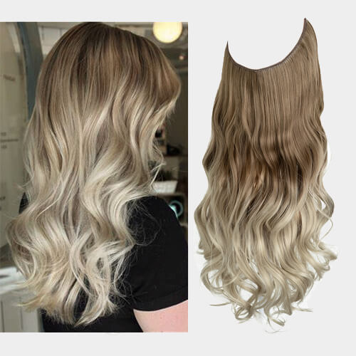 Long curly wig for women