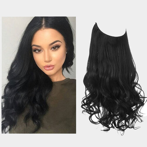 Long curly wig for women