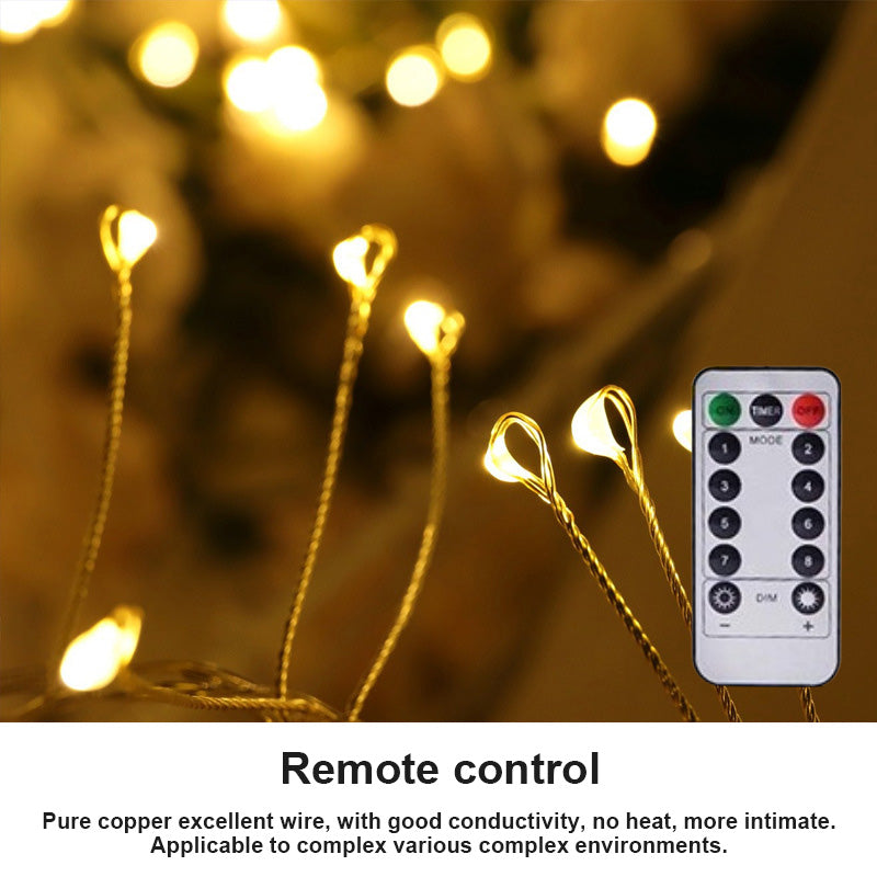 LuminaTwist™ copper wire string lights — Create magical shine anywhere