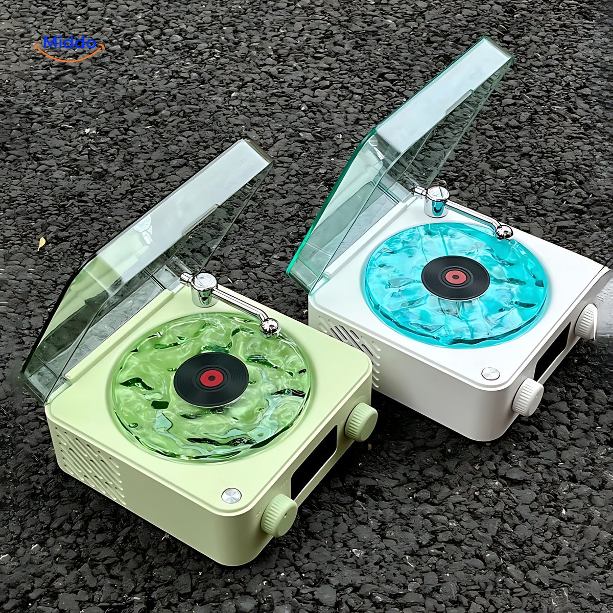 LumiSound Turntable Speaker – Magical Sound and Light Experience for Your Home