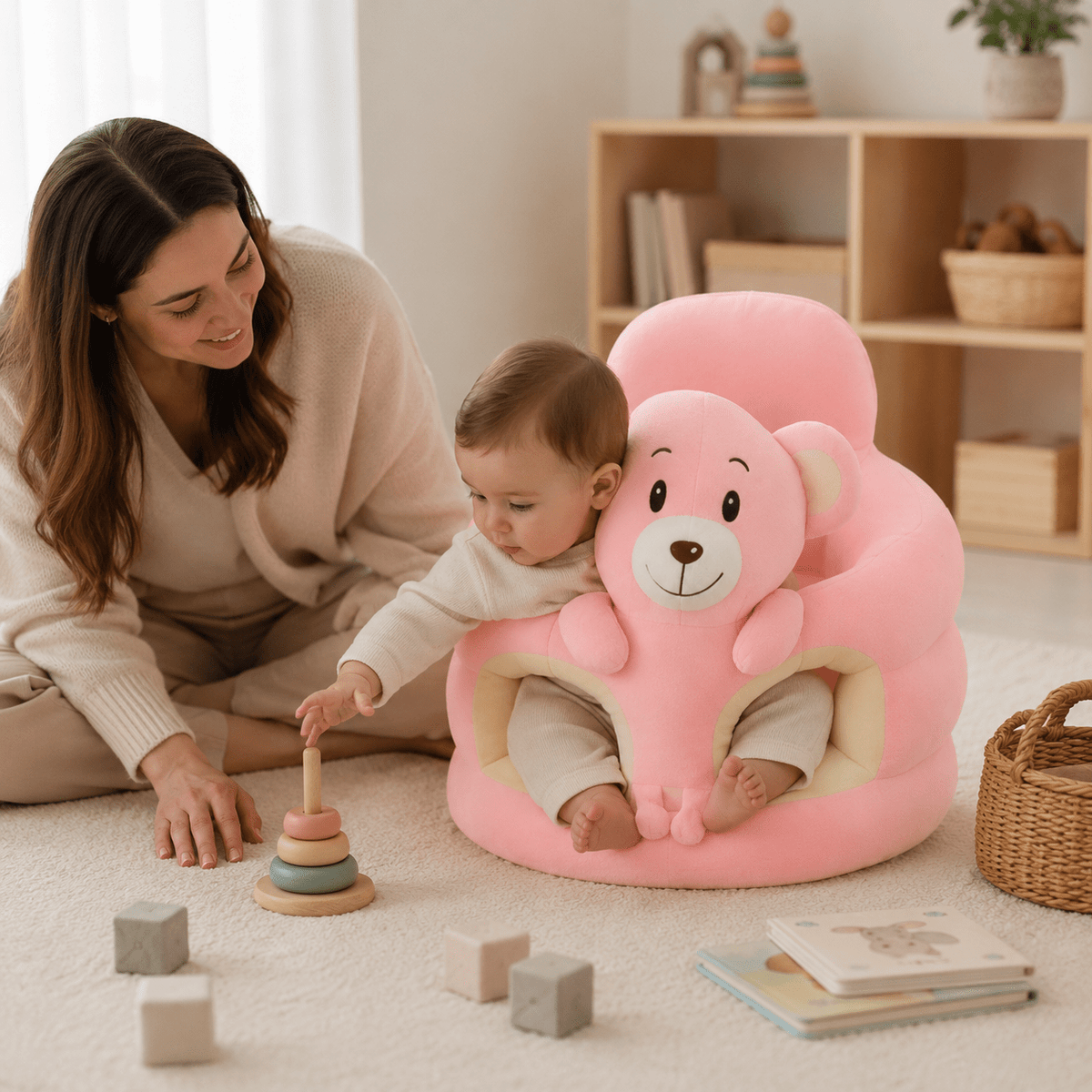 Luna Nest Baby Floor Seat for Sitting Support