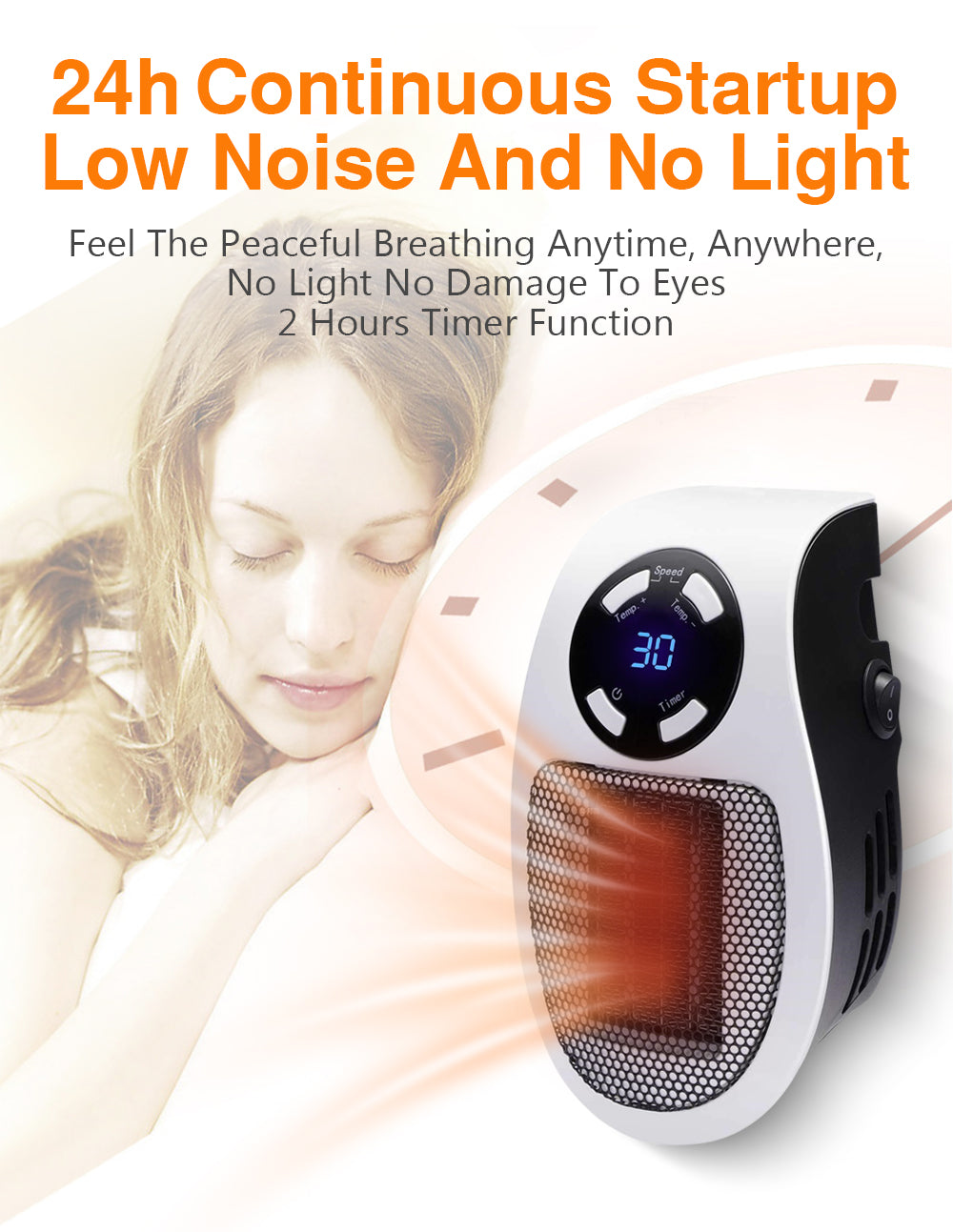 LuxaHeat Elegant Heater – Portable Heater for Comfortable Warmth Anywhere