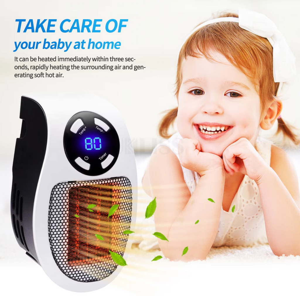 LuxaHeat Elegant Heater – Portable Heater for Comfortable Warmth Anywhere