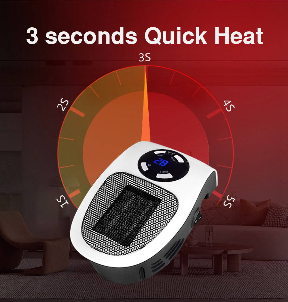 LuxaHeat Elegant Heater – Portable Heater for Comfortable Warmth Anywhere