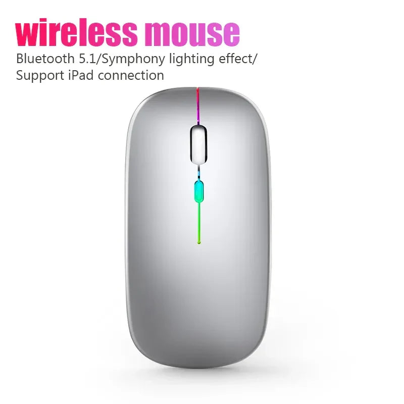 LuxeClick Mouse – Wireless Rechargeable Bluetooth Mouse
