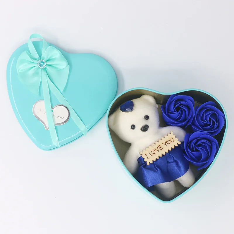 LuxeCuddle Teddy Bear – Enchanting romantic gift for loving moments