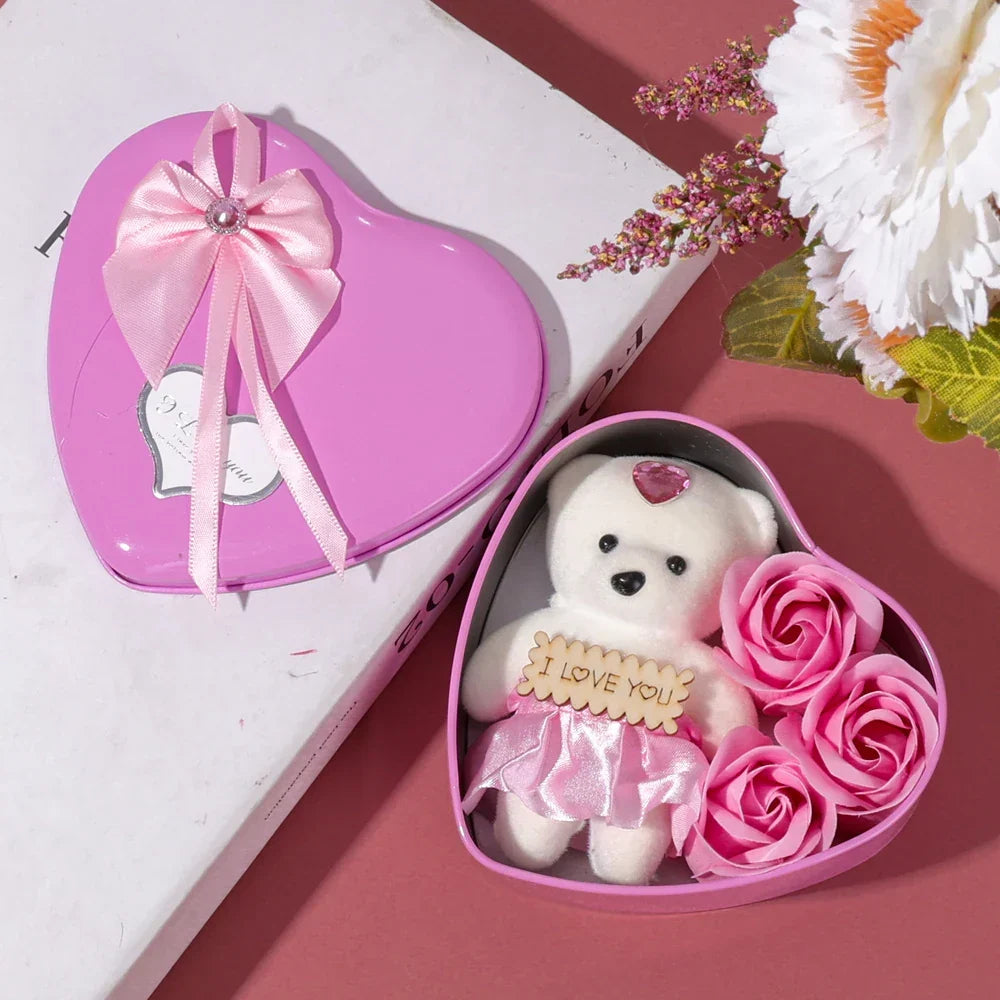 LuxeCuddle Teddy Bear – Enchanting romantic gift for loving moments