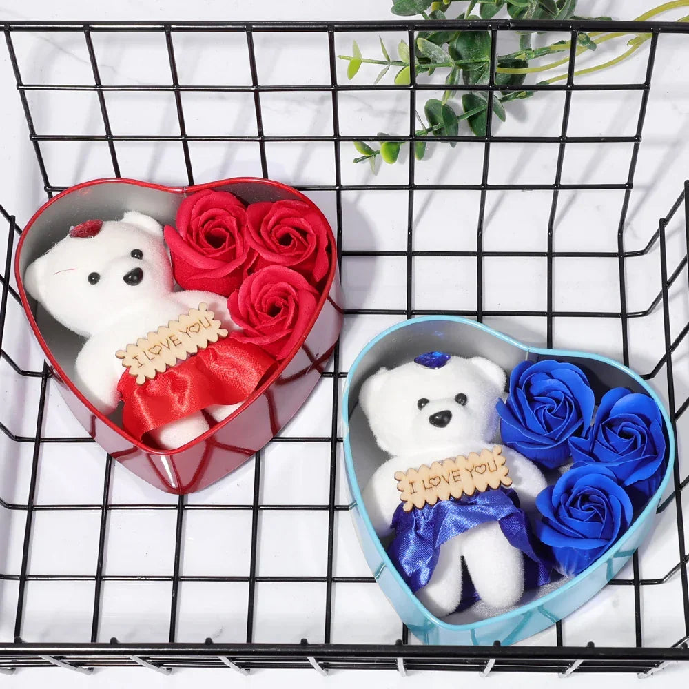 LuxeCuddle Teddy Bear – Enchanting romantic gift for loving moments