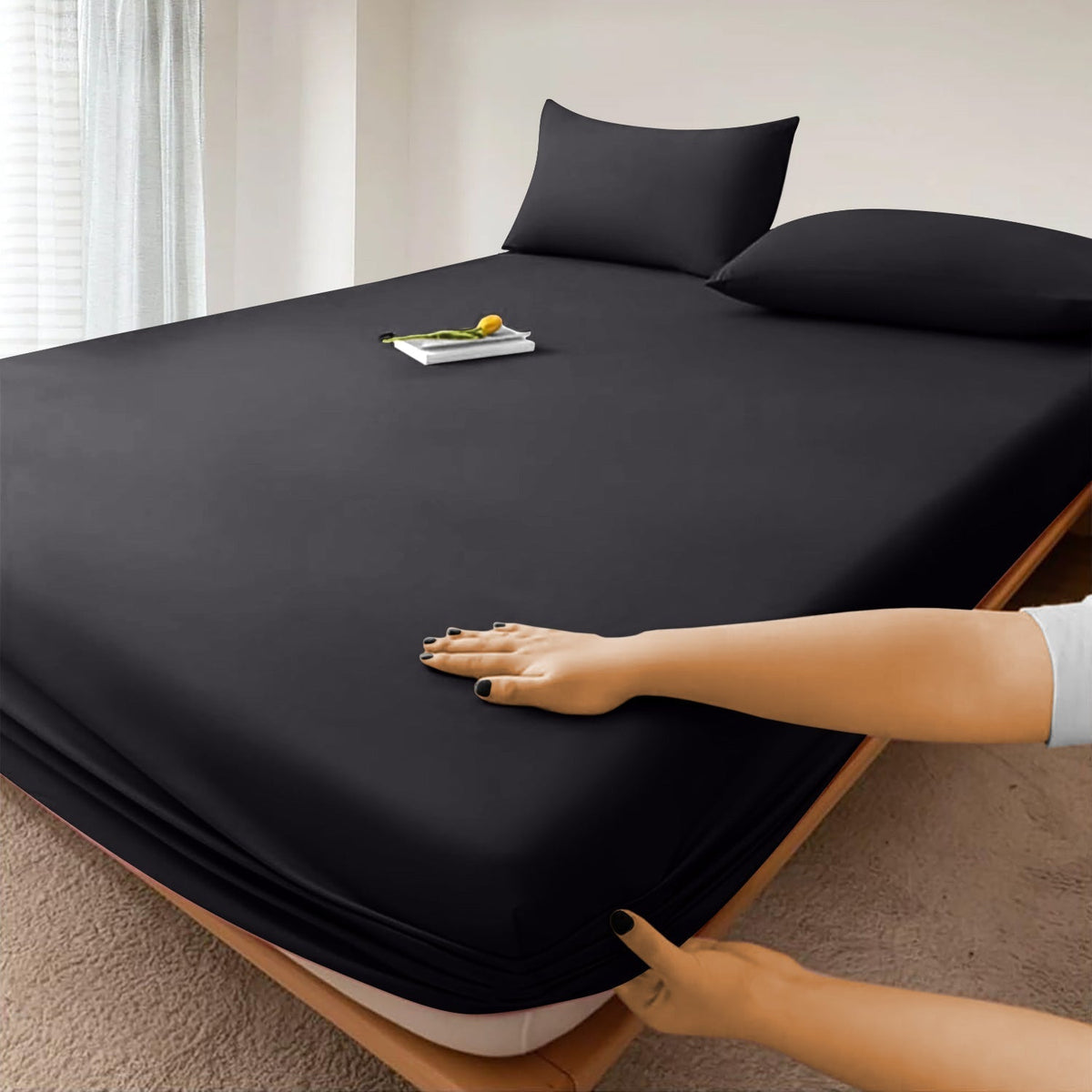 Luxurious Deep-Fit Sheet – Effortless All-Season Comfort