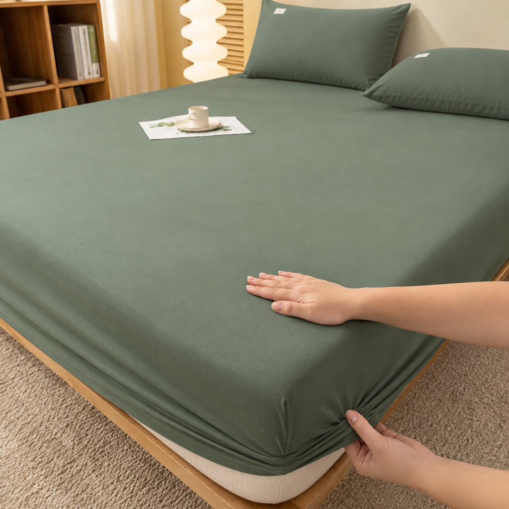 Luxurious Deep-Fit Sheet – Effortless All-Season Comfort