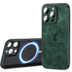 Luxurious leather iPhone case with shock protection