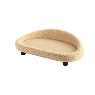 Luxury Cat Bed with Sisal Scratching Surface – CozyCat Retreat