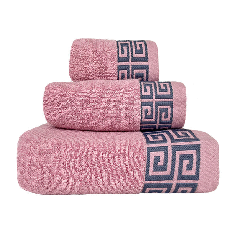 Luxury Cotton Bath Towel Set