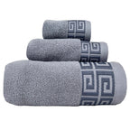 Luxury Cotton Bath Towel Set