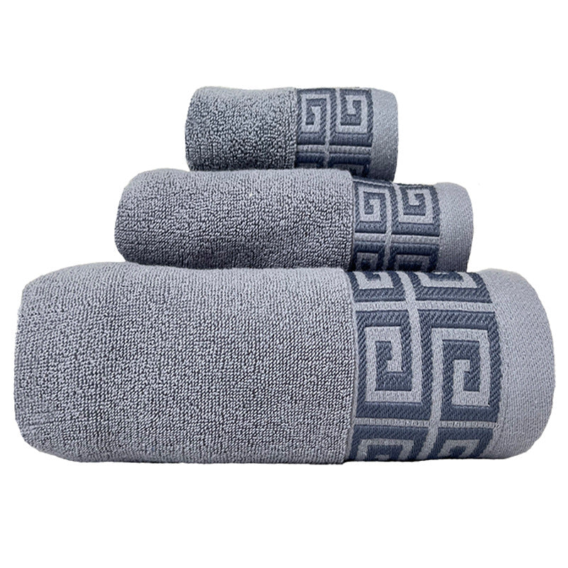 Luxury Cotton Bath Towel Set