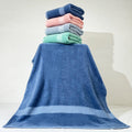 Luxury cotton bath towels