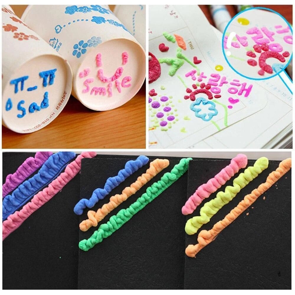 Magic Pen – Draw 3D with one stroke!DIY Bubble Magic Drawing Pens