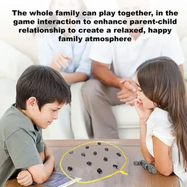 Magnetic chess game