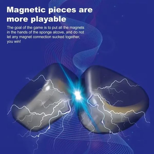 Magnetic chess game