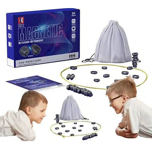 Magnetic chess game