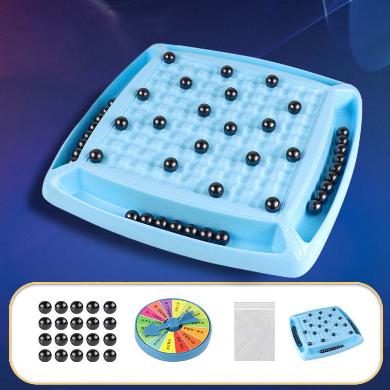 Magnetic chess game set