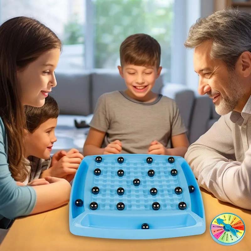 Magnetic chess game set