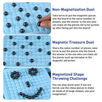 Magnetic chess game set