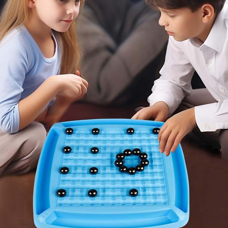 Magnetic chess game set