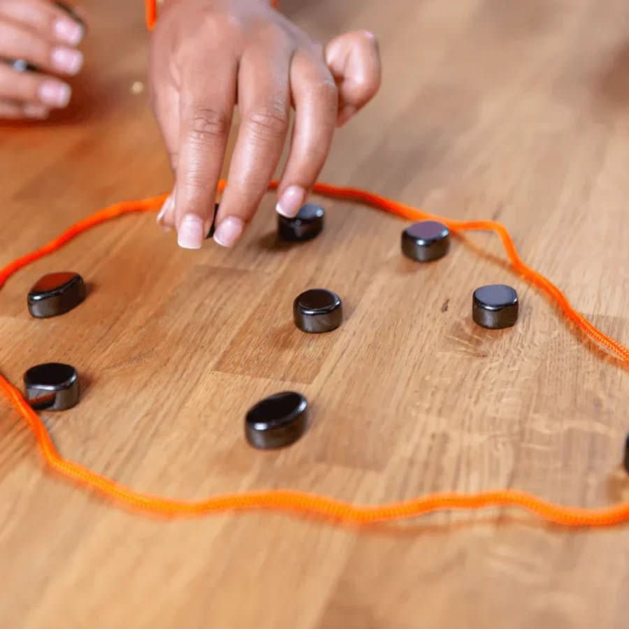 Magnetic chess set for travel and strategy