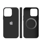 Boneroshop | Magnetic silicone case with soft-touch surface for iPhone