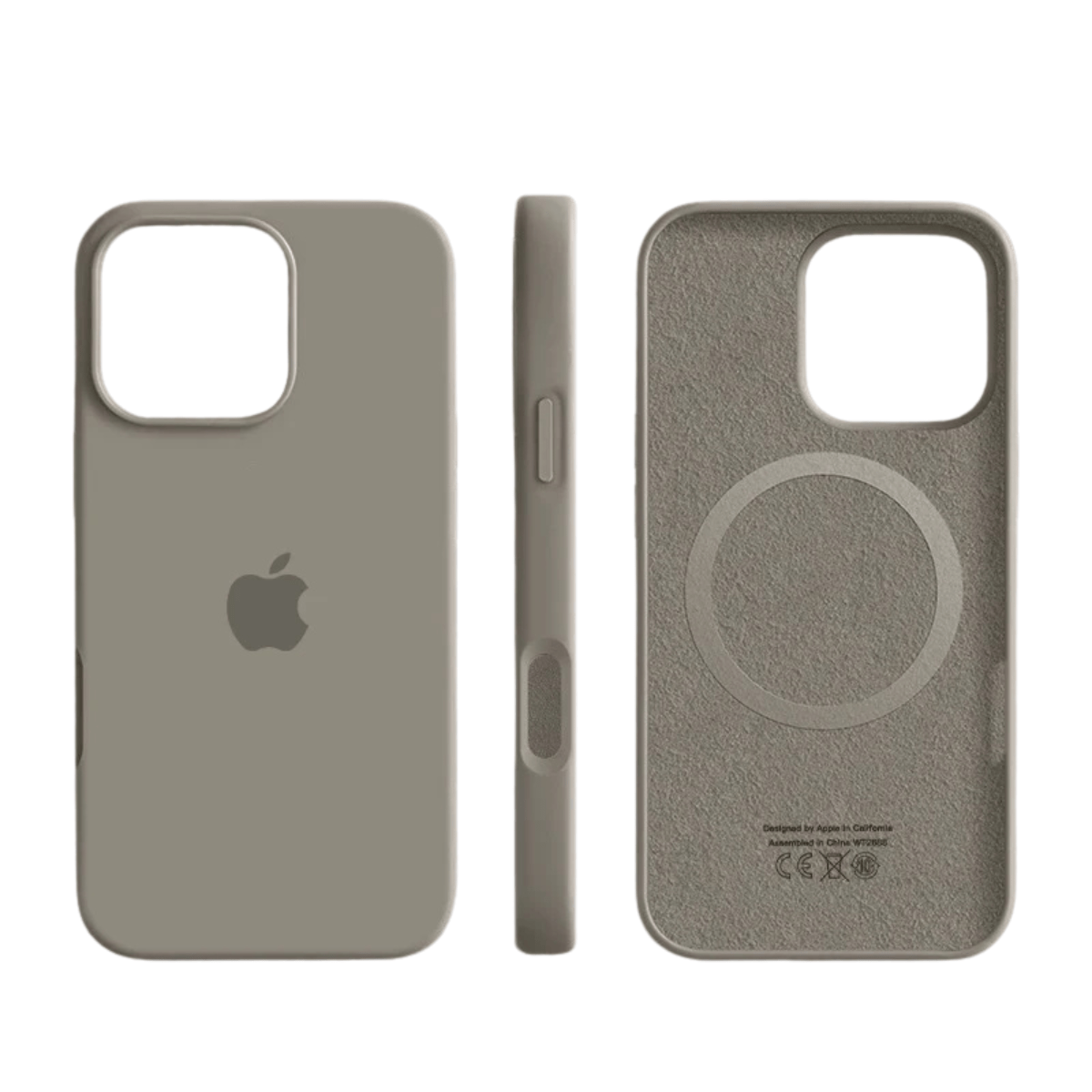 Boneroshop | Magnetic silicone case with soft-touch surface for iPhone