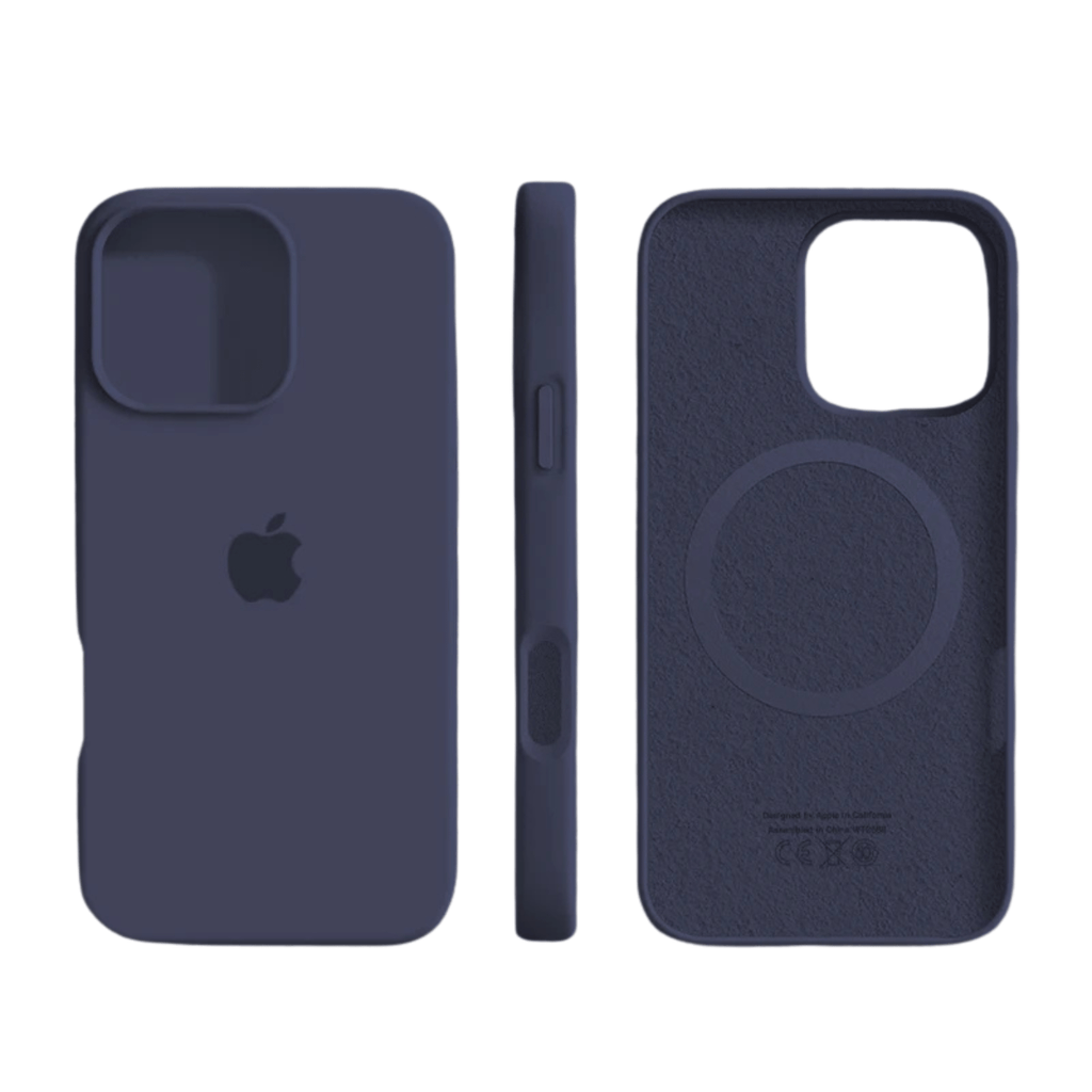 Magnetic Silicone iPhone Case - Soft Touch & MagSafe Compatible