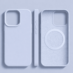 Magnetic Silicone iPhone Case - Soft Touch & MagSafe Compatible