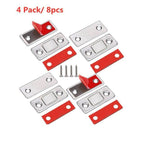 Magnetic ultra-thin cabinet door stopper